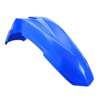 Garde boue avant adaptable universel bleu pour moto 50 à boite