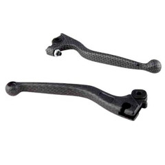 Levier de frein adaptable imitation carbone pour Derbi Senda DRD, R de 1994 à 2001, SM X-Treme à partir de 2002, Beta 50 RR de 1998 à 1999 (AJP)