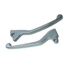 Leviers de frein adaptable carbone pour scooter Stalker (avec tambour arrière)