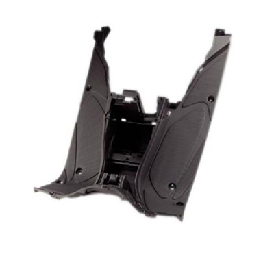 Marche pied adaptable noir mat pour MBK 50 Nitro 1997-2012 et Yamaha 50 Aerox 1997-2012