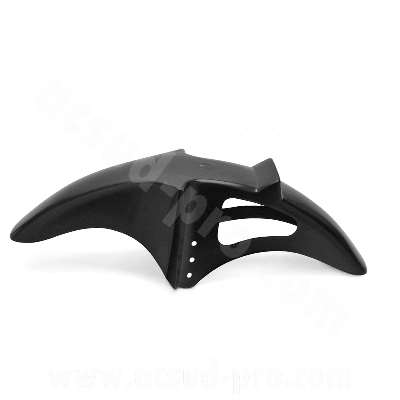 Garde boue avant adaptable noir F11 pour cyclomoteur