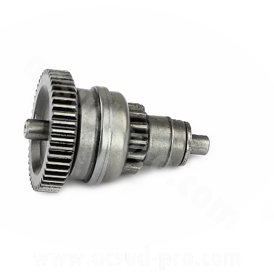 Lanceur démarreur adaptable 14/47 pour maxi scooter Piaggio 125 Liberty 2000, Hexagon LX4 2000, Sfera 1996, Vespa ET4 1999, Aprilia 125 Mojito 1999+