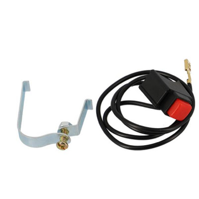 Bouton avertisseur adaptable avec collier