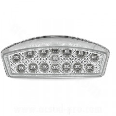 Feu arrière adaptable 15 LEDs pour 50 à boîte Derbi Senda XP6 XR6 X-Limit DTR