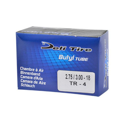 Chambre à air Deli Tire 18 pouces 3.25-3.50 x 18 valve TR-4