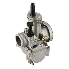 Carburateur Polini type PWK 24 mm (dépression) starter tirette pour Scooter, Mécaboite, Mobylette, Maxi Scooter, Moto, Quad