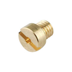 Gicleur principal Dellorto diamètre 6mm pour carbu PHBN/PHVA, adaptable Scooter, Mécaboite, Mobylette, Maxi Scooter, Moto, Quad