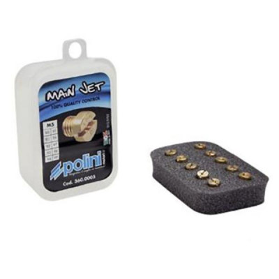 Gicleur principal Polini boîte de 10, n° 90 à 99