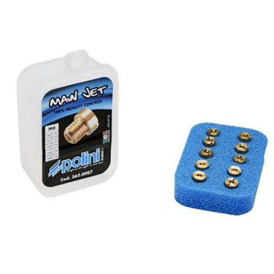 Gicleur principal Polini N°160 à 178 (boîte de 10) pour Scooter, Mécaboite, Mobylette, Maxi Scooter, Moto, Quad PHVA/PHBN.