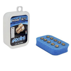 Gicleur principal Polini n°180 à 198 (coffret de 10) PHVA/PHBN pour Scooter, Mécaboite, Mobylette, Maxi Scooter, Moto, Quad.