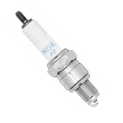 Bougie NGK CR6HS (7023) pour Scooter, Mécaboite, Mobylette, Maxi Scooter, Moto, Quad