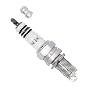 Bougie NGK DCPR9EIX (2316) - IRIDIUM IX - pour Scooter, Mécaboite, Mobylette, Maxi Scooter, Moto, Quad