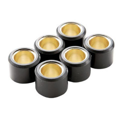 Galets Top Performances 15x12 5,6g x6 pour MBK 50 Booster, Nitro, Ovetto / Yamaha 50 BWS, Aerox, Neos