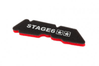 Filtre à air Stage6 Double Sponge pour Piaggio NRG / Typhoon après 1998