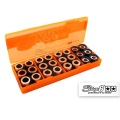 Galets de variateur réglables Stage6 19x15,5mm - 2,5 à 4g pour Gilera/PIAGGIO