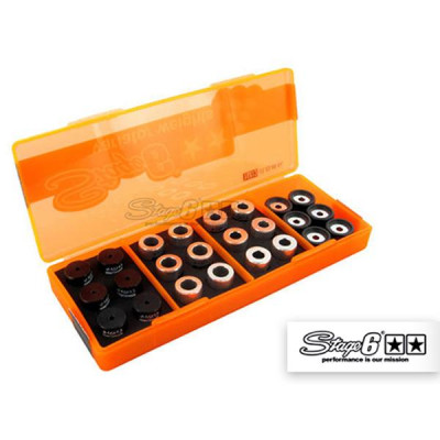 Galets de variateur Stage6 16x13mm 6,5 à 9,5g