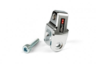 Réhausseur d'amortisseur Stage6 +40mm Chromé pour MBK Booster/Nitro homologué