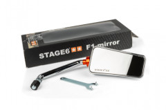 Rétroviseur droit Stage6 chromé diamètre M8