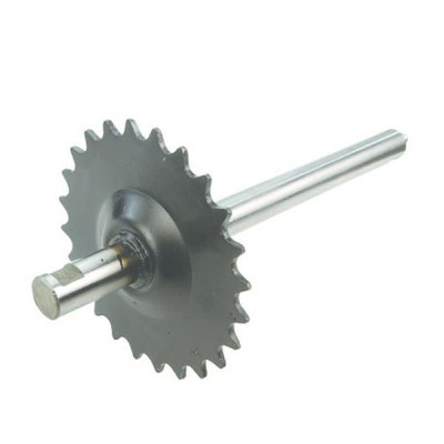 Axe de pédalier adaptable 24 dents Peugeot 103 SP, MVL, Vogue, Chrono