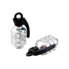 Bouchons de valve adaptable Grenade argent (paire)