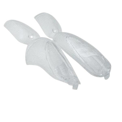 Cabochons clignotants adaptable transparents avant + arrière x4 pour scooter Gilera Stalker