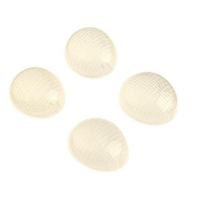 Cabochons clignotants adaptable x4 transparent AV+AR pour Peugeot Ludix, TKR Furious, XP6
