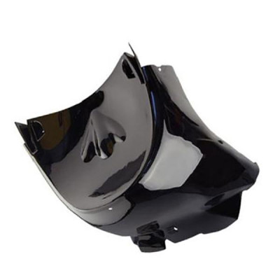 Bas de caisse adaptable noir brillant pour scooter Nitro/Yamaha Aerox 50 (1997-2012)