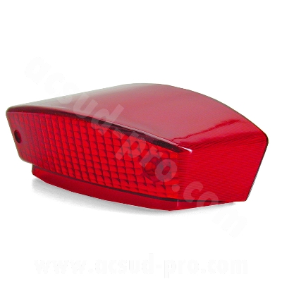 Cabochon feu arrière adaptable rouge 50 à boîte DERBI SENDA 1995-2001 / PEUGEOT XP6, XR6 2003-2007 / MALAGUTI F12 PHANTOM 1994-1998 / GILERA GSM après 1995 / BULTACO ASTRO / DUCATI MONSTER