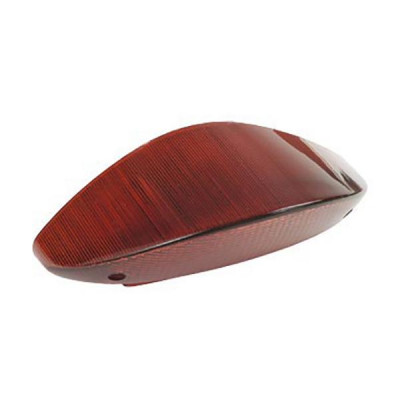 Cabochon feu arrière rouge adaptable pour scooter MBK 50 Nitro et Yamaha 50 Aerox