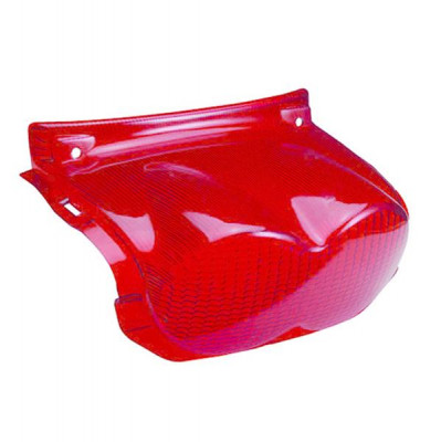 Cabochon feu arrière adaptable rouge pour scooter MBK 50 Ovetto 1997-2007 / Yamaha 50 Neos 1997-2007