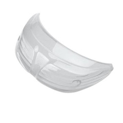 Cabochon feu arrière adaptable transparent pour scooter Peugeot 50 TKR, Trekker, Squab