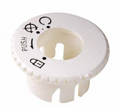 Capuchon de contacteur à clé blanc adaptable pour MBK 50 Booster 1990-2003, Stunt / Yamaha 50 BWS 1990-2003