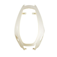 Coque arrière adaptable blanc pour scooter MBK 50 Booster 2004+ / Yamaha 50 BWS 2004+