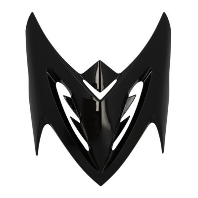 Dessus tablier avant Adaptable noir brillant pour scooter MBK 50 Stunt / Yamaha 50 Slider après 2005