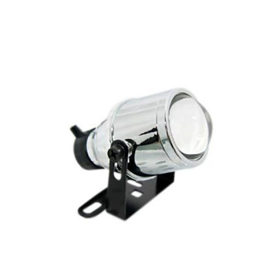 Feu halogène orientable longue portée loupe chrome 55W adaptable