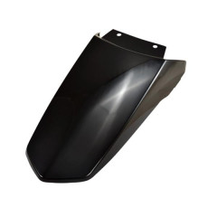 Garde boue arrière adaptable noir brillant pour Derbi 50 Senda DRD (2008+)