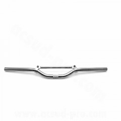 Guidon adaptable alu poli L625mm avec barre de renfort (H40mm sous barre) pour scooter
