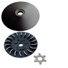 Joue fixe ventilé adaptable black edition pour scooter 50 Booster / BWS / Nitro / Stunt / Ovetto