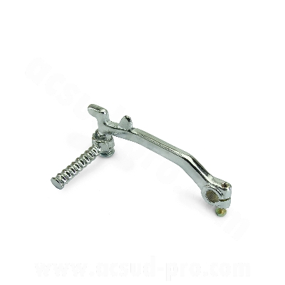 Kick démarrage adaptable acier chrome MBK 50 Booster 1990+1998/Yamaha 50 BWS 1990+1998