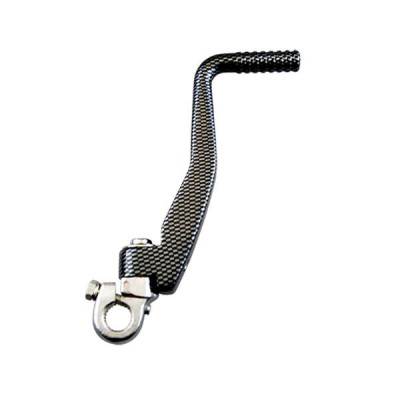 Kick adaptable alu strong carbone pour 50 à boîte Derbi Senda (Euro2/3)