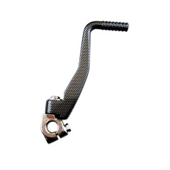 Kick démarrage adaptable alu strong carbone pour Minarelli 50 AM6, MBK 50 X Limit, Yamaha 50 DTR, Peugeot 50 XP6, Rieju Spike, Beta 50 RR