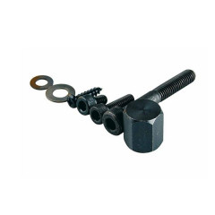 Kit de vis carrosserie adaptable acier noir pour scooter Booster Spirit/BW'S 50 après 2003