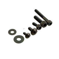 Kit de vis carrosserie adaptable acier noir pour scooter Speedfight, Trekker, 50 TKR, Squab