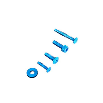 Kit de vis carrosserie adaptable bleu Buxy/Zenith/Speedake