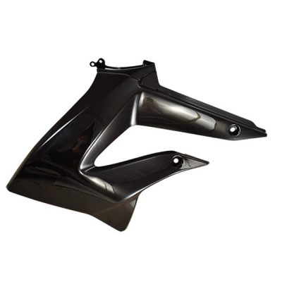 Ouie avant gauche adaptable noir brillant pour Derbi Senda DRD 2011+