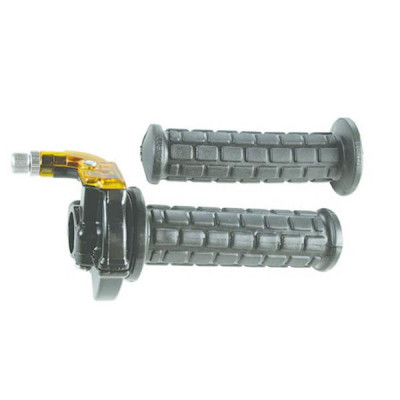 Poignée de gaz adaptable noire pour cyclo TARGA M84