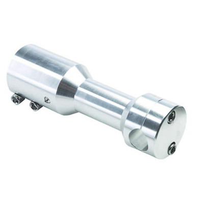 Potence adaptable alu poli pour scooter MBK 50 Booster / Yamaha 50 BWS