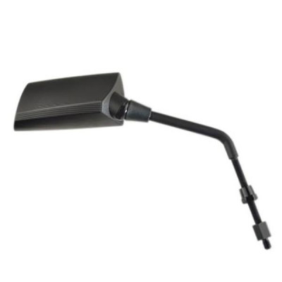 Rétroviseur droit adaptable diamètre 8 noir