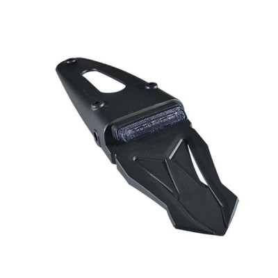 Support de plaque adaptable avec feu arrière à leds fumé - REPLAY - 50 A BOITE-MOTO XR
