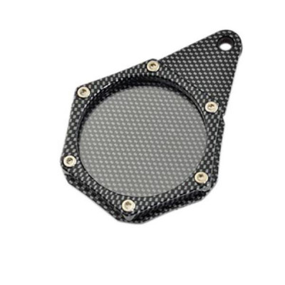 Support vignette assurance adaptable alu imitation carbone